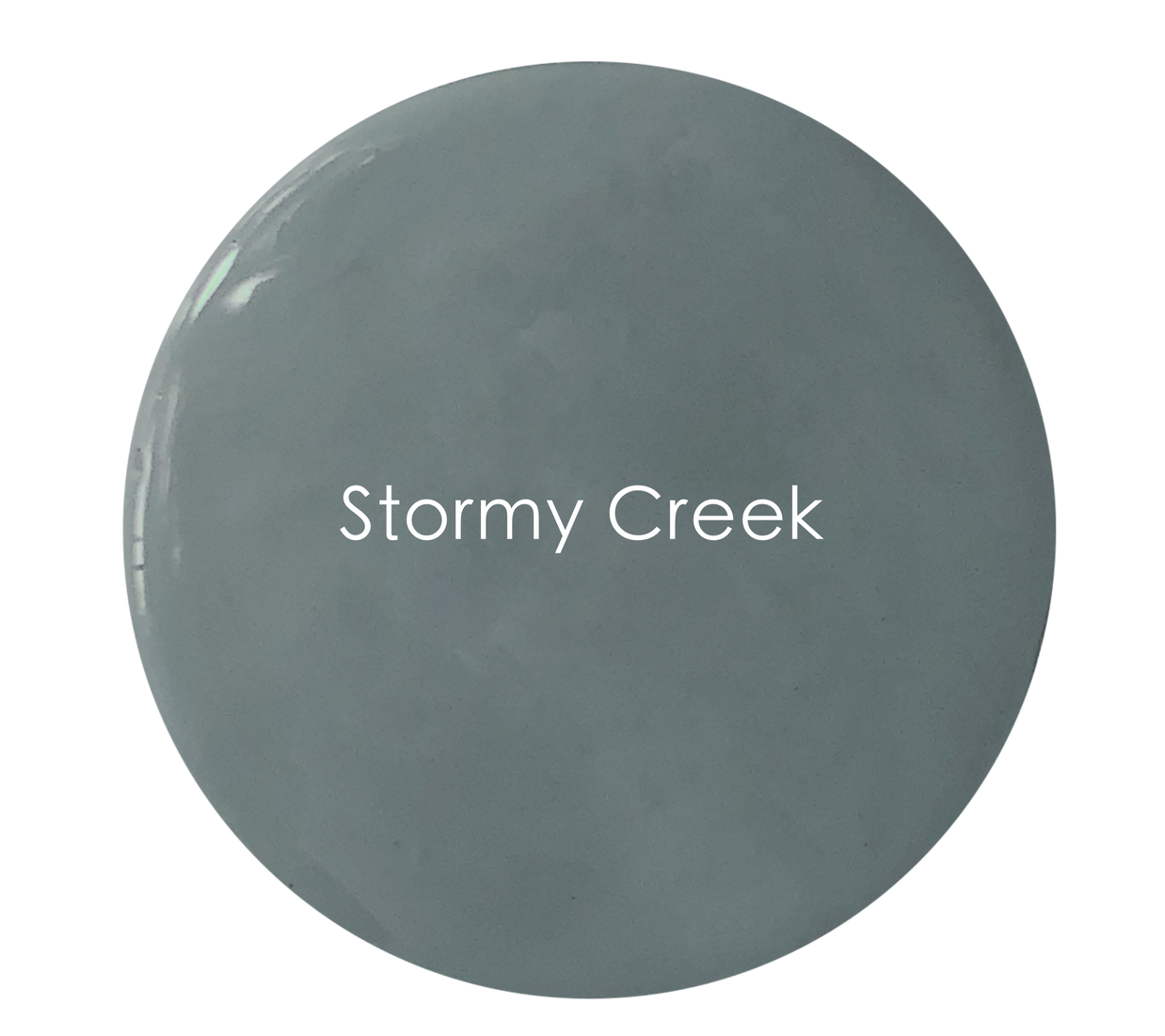 Stormy Creek wall paint – mid grey wall paint with blue undertones