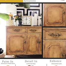 Distressed & Rustic in Country Mustard (Video Available)