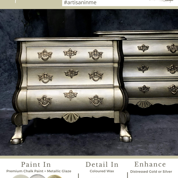 Metallic French Elegance