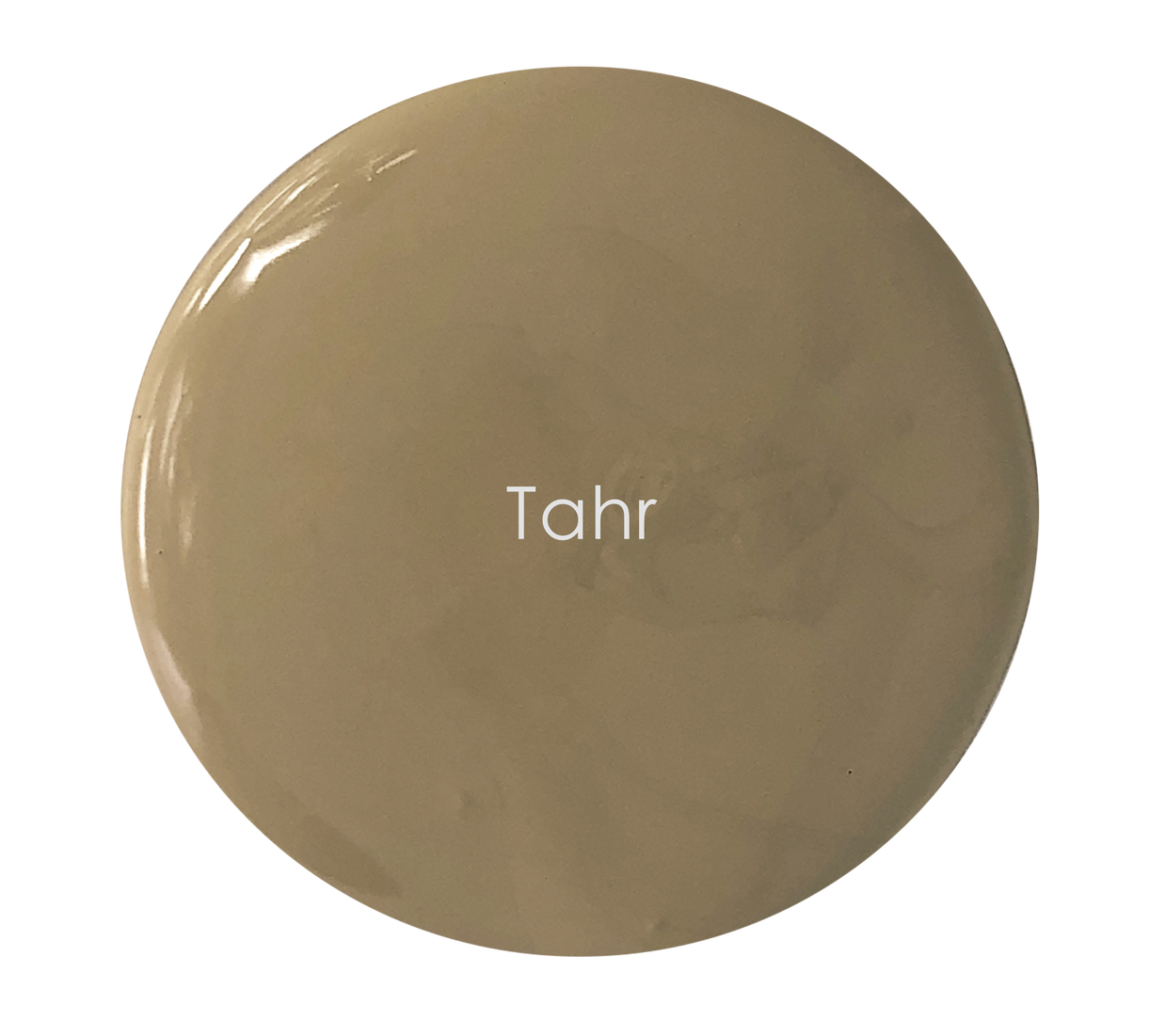 Earthy neutral wall paint – Tahr colour swatch