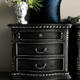 Not For Sale - Commissioned bedsides in Cloudburst Chalk Paint