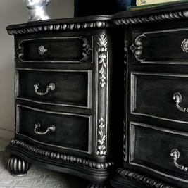 Not For Sale - Commissioned bedsides in Cloudburst Chalk Paint