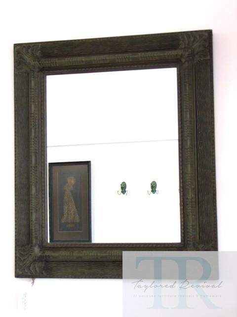 Not For Sale - Valentina: Ornate olive mirror