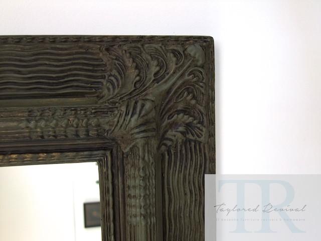 Not For Sale - Valentina: Ornate olive mirror