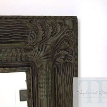 Not For Sale - Valentina: Ornate olive mirror
