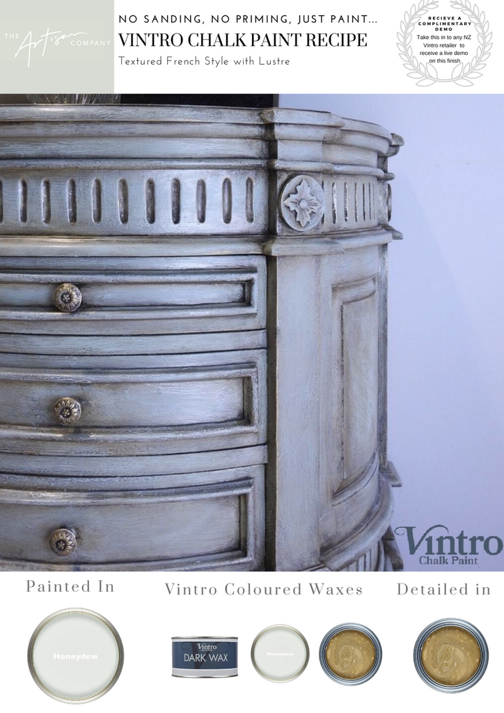 Vintro Paint Recipes The Artisan Company