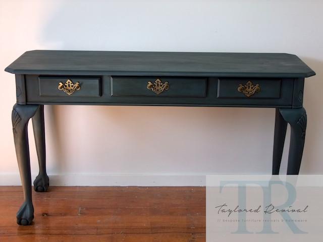 Not For Sale - Abbey: claw foot writing bureau / hall table