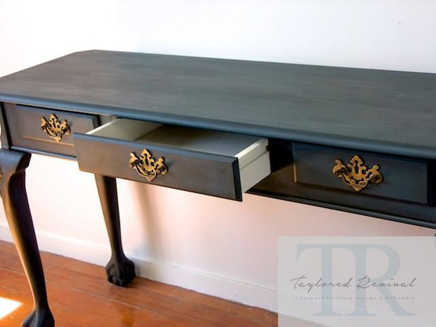 Not For Sale - Abbey: claw foot writing bureau / hall table