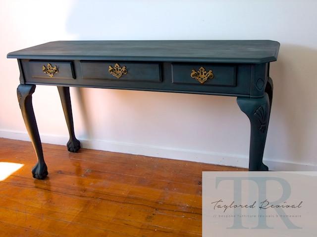 Not For Sale - Abbey: claw foot writing bureau / hall table