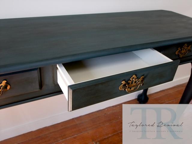 Not For Sale - Abbey: claw foot writing bureau / hall table