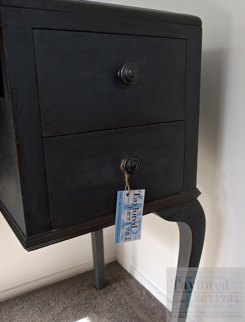 Not For Sale - Abigail: Queen Anne Style desk in custom vintage grey