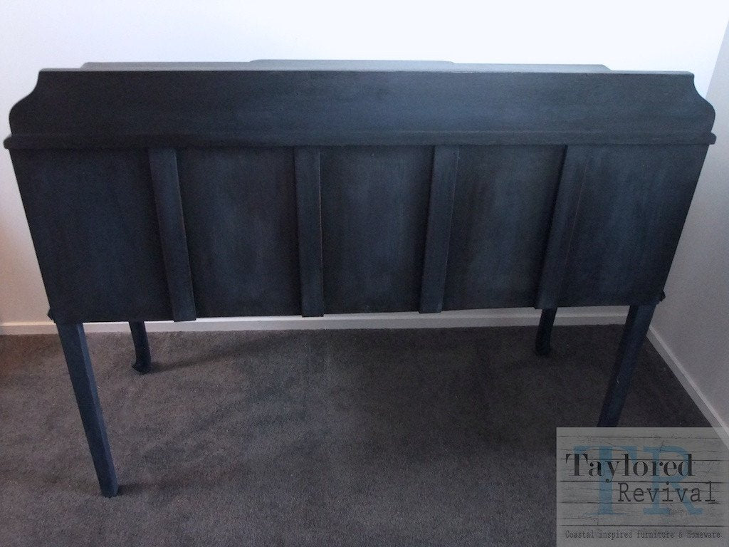 Not For Sale - Abigail: Queen Anne Style desk in custom vintage grey