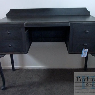 Not For Sale - Abigail: Queen Anne Style desk in custom vintage grey
