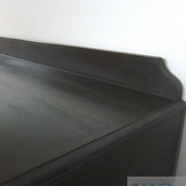 Not For Sale - Abigail: Queen Anne Style desk in custom vintage grey