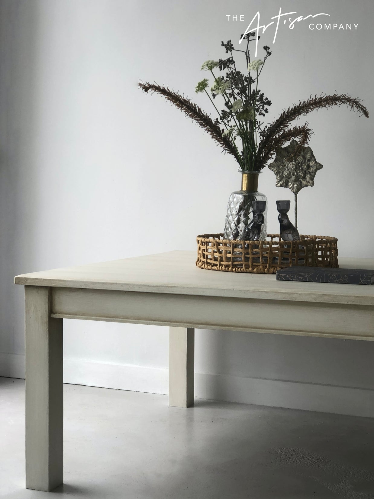 Not For Sale - Commissioned Coffee Table; Dark to light in Artisan Premium Chalk Paint