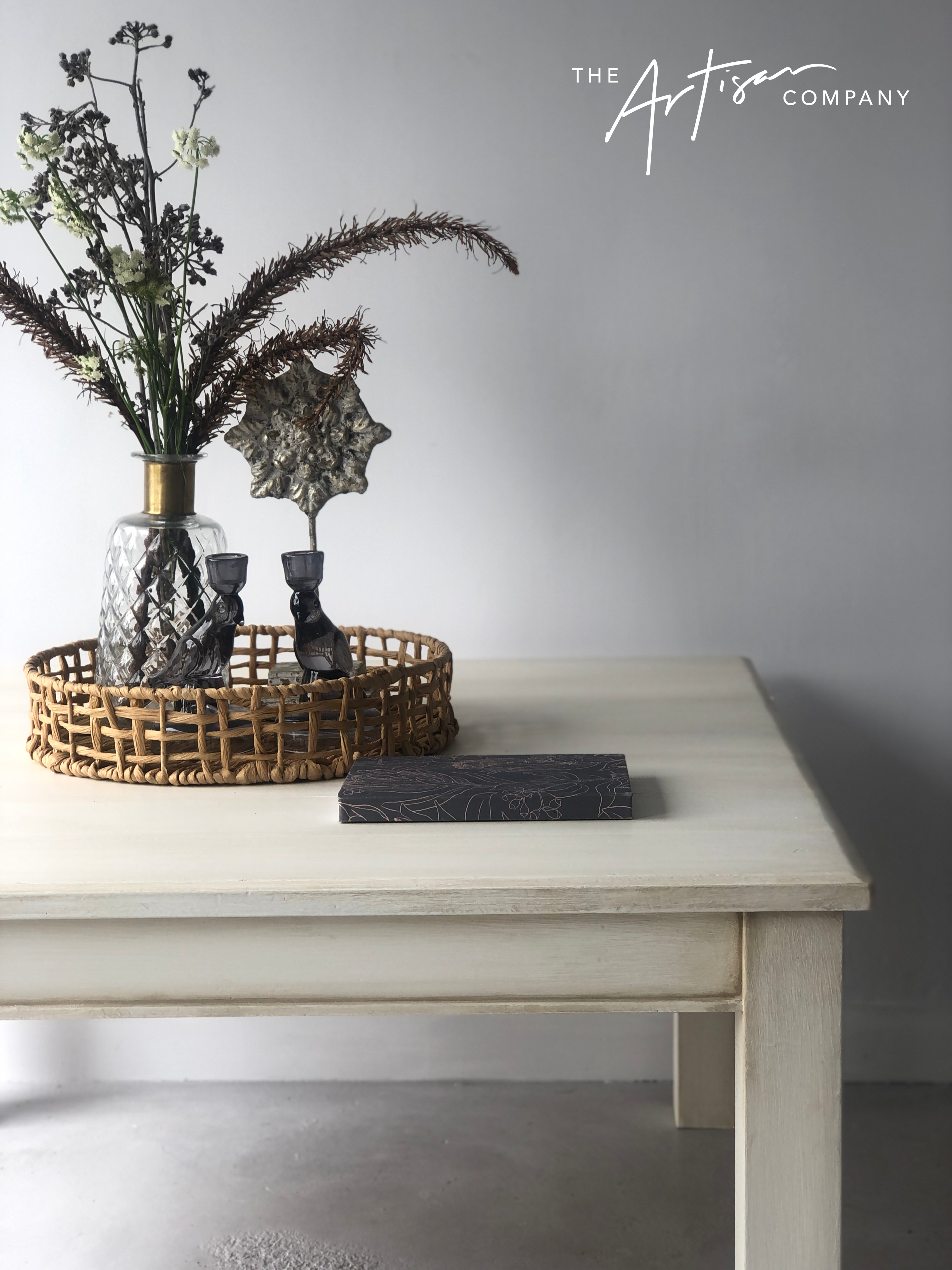 Not For Sale - Commissioned Coffee Table; Dark to light in Artisan Premium Chalk Paint