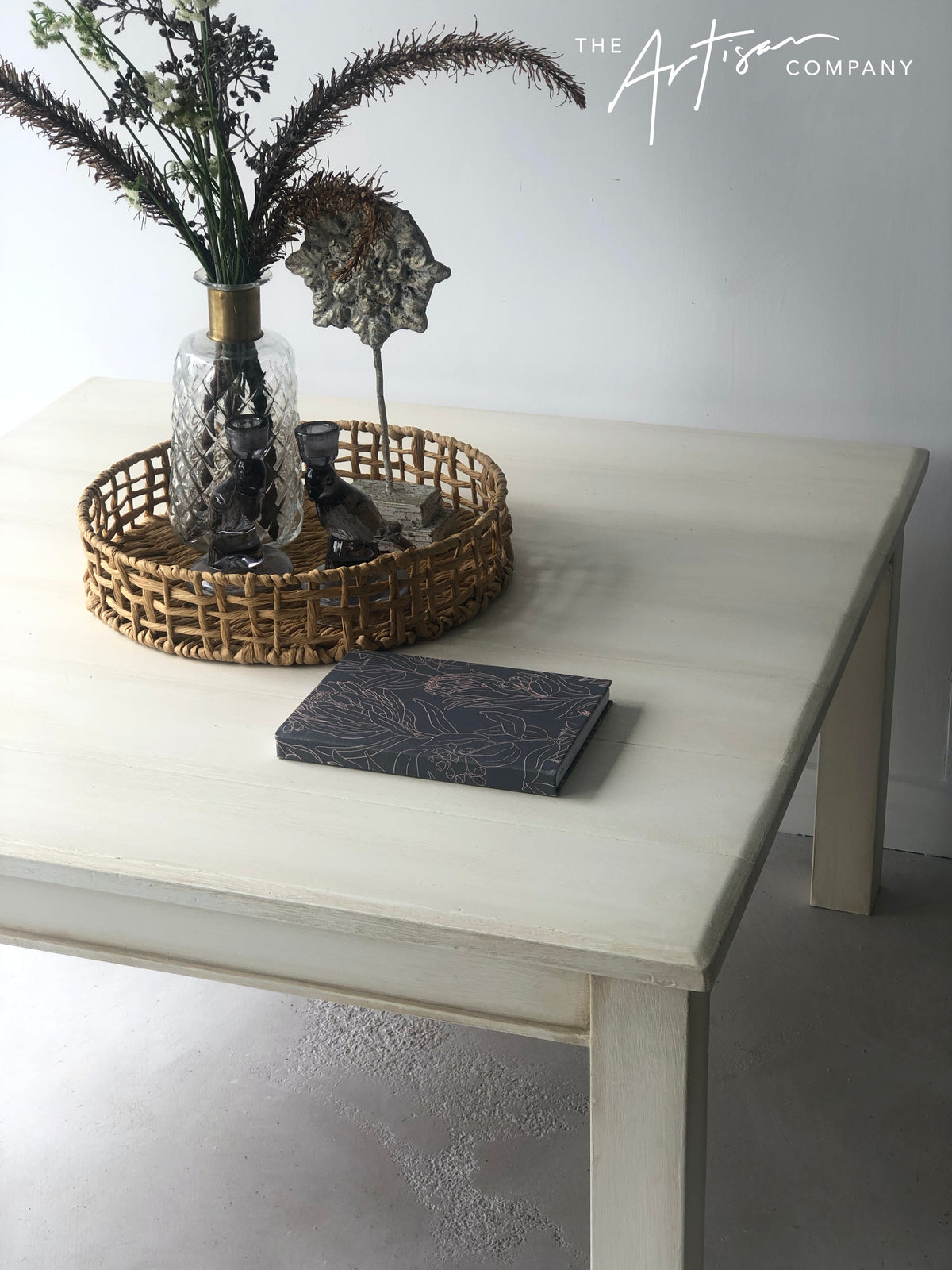 Not For Sale - Commissioned Coffee Table; Dark to light in Artisan Premium Chalk Paint