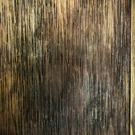 Not For Sale - Rustic Metallic finish done over glass doors