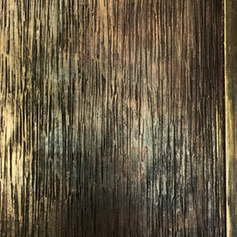 Not For Sale - Rustic Metallic finish done over glass doors