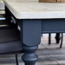 Not For Sale - Summer Project: Table in Artisan Velvet Luxe and Artisan Stone Effects Tutorial