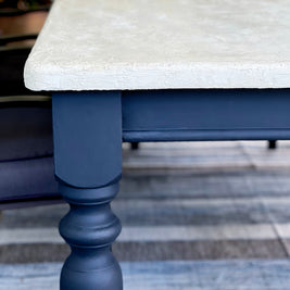 Not For Sale - Summer Project: Table in Artisan Velvet Luxe and Artisan Stone Effects Tutorial