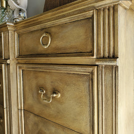 Not For Sale - Commissioned Metallic Gold Sideboard