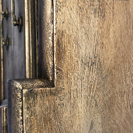Not For Sale - Commissioned Metallic Gold Sideboard