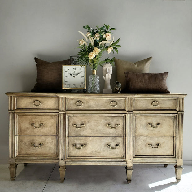 Not For Sale - Commissioned Metallic Gold Sideboard