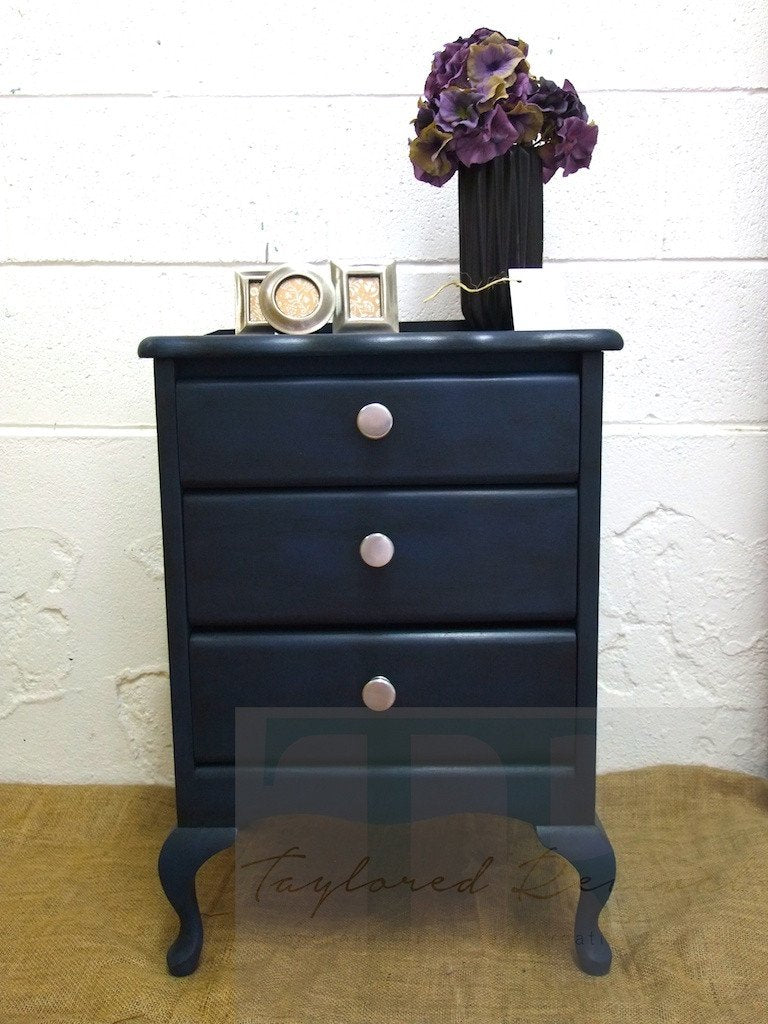 Not For Sale - Commissioned Bedside in Napoleonic Blue