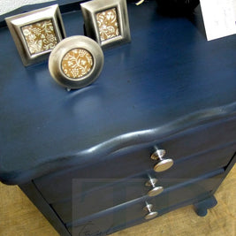 Not For Sale - Commissioned Bedside in Napoleonic Blue