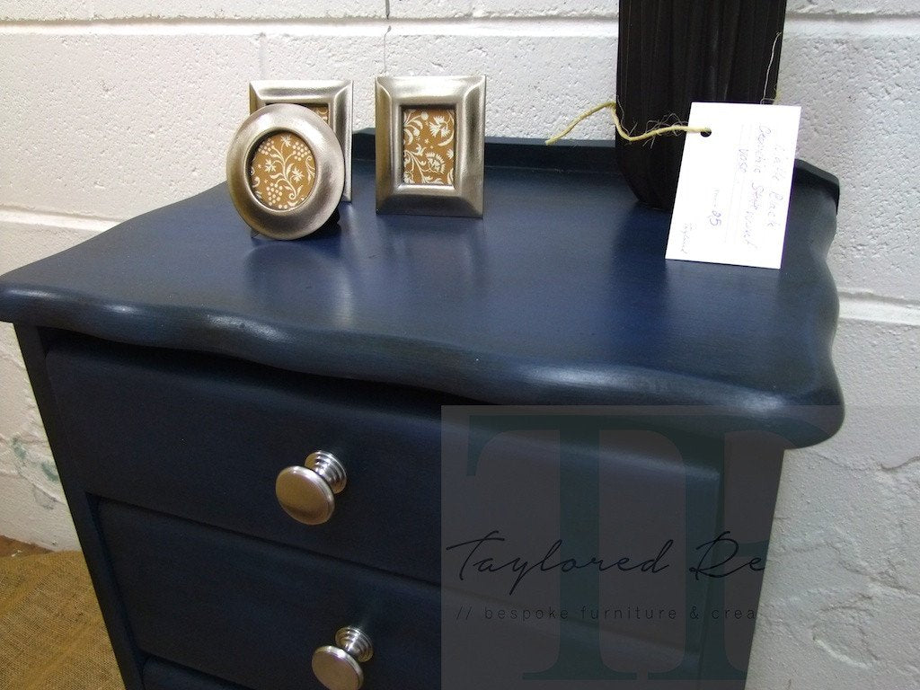Not For Sale - Commissioned Bedside in Napoleonic Blue