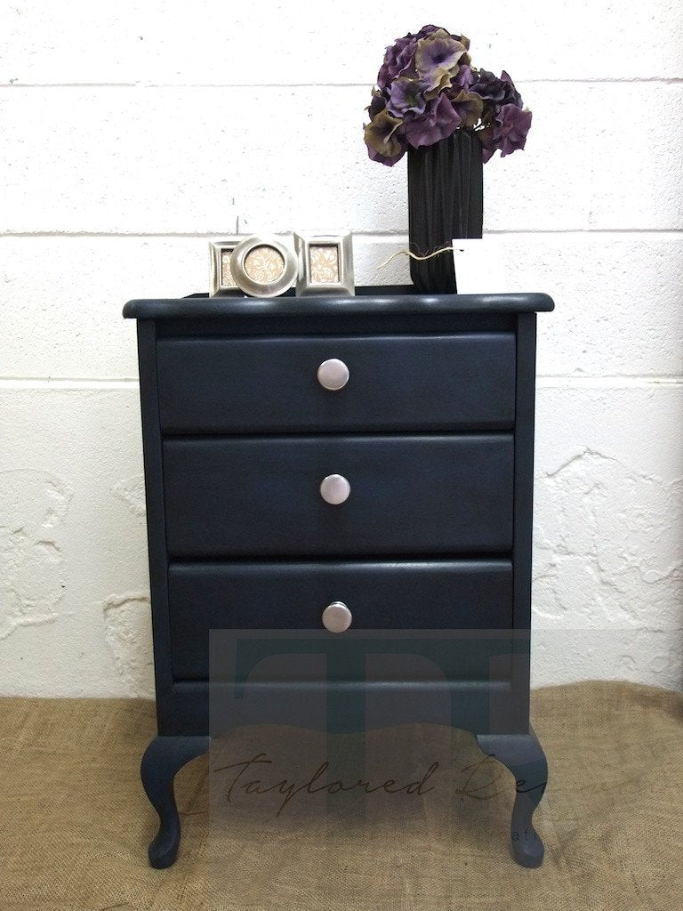 Not For Sale - Commissioned Bedside in Napoleonic Blue