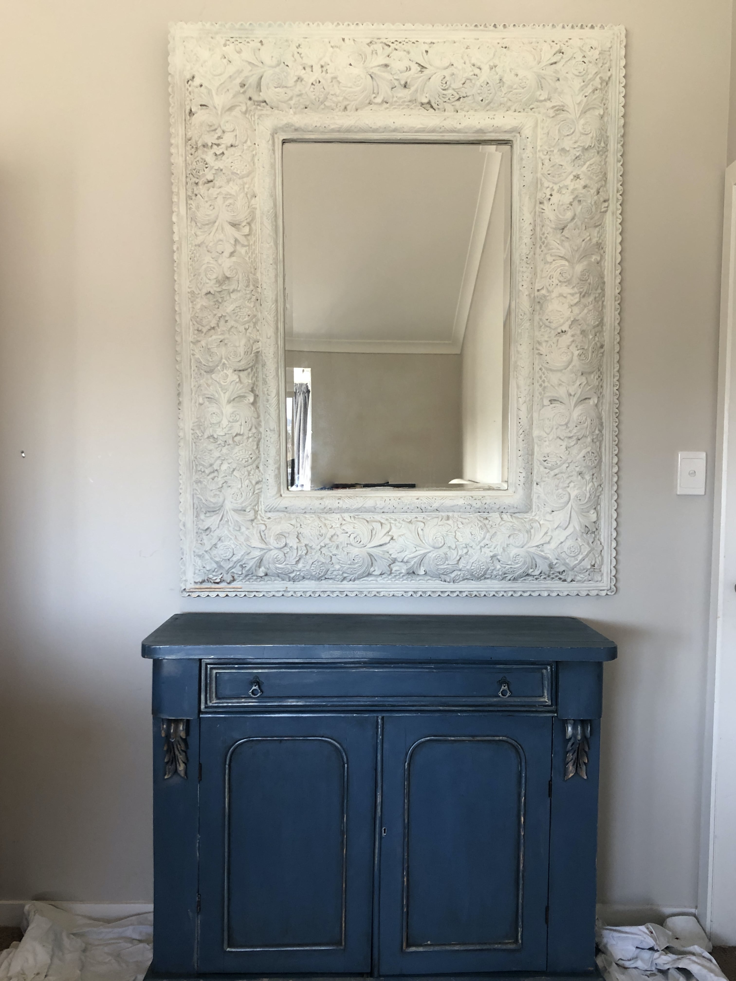 Not For Sale - Textured Rustic and aged Sideboard