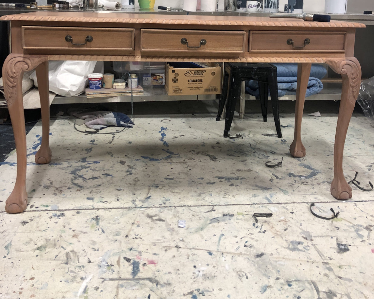 Not For Sale - Commissioned Hall Table