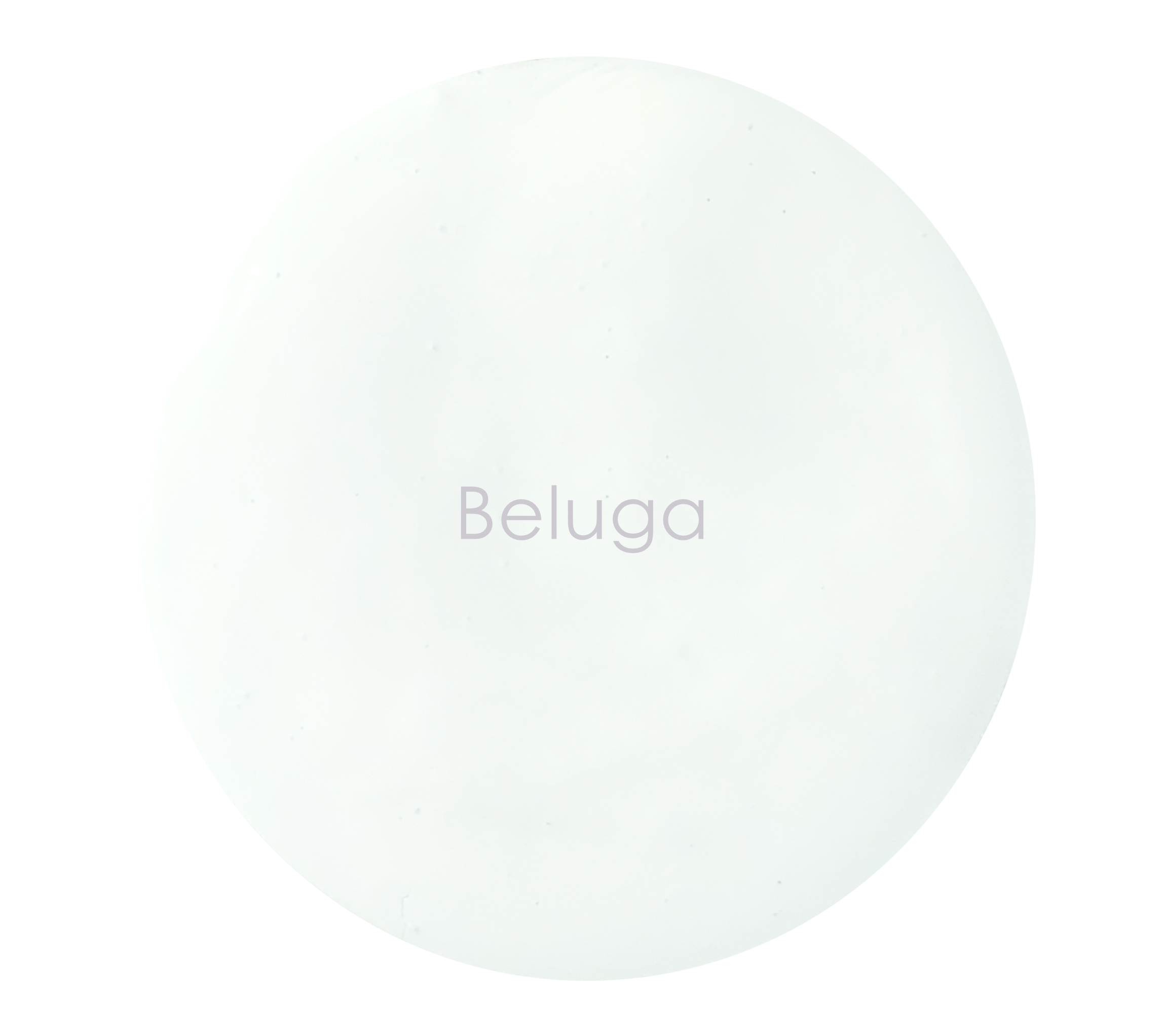 Chalk paint texture in Beluga – soft white matte finish