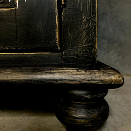 Commissioned Sideboard in Carbon Black and Potters Clay Premium Chalk Paint