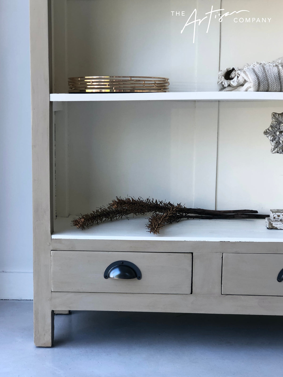 Not For Sale - Commissioned Bookcase in Artisan Premium Chalk Paint
