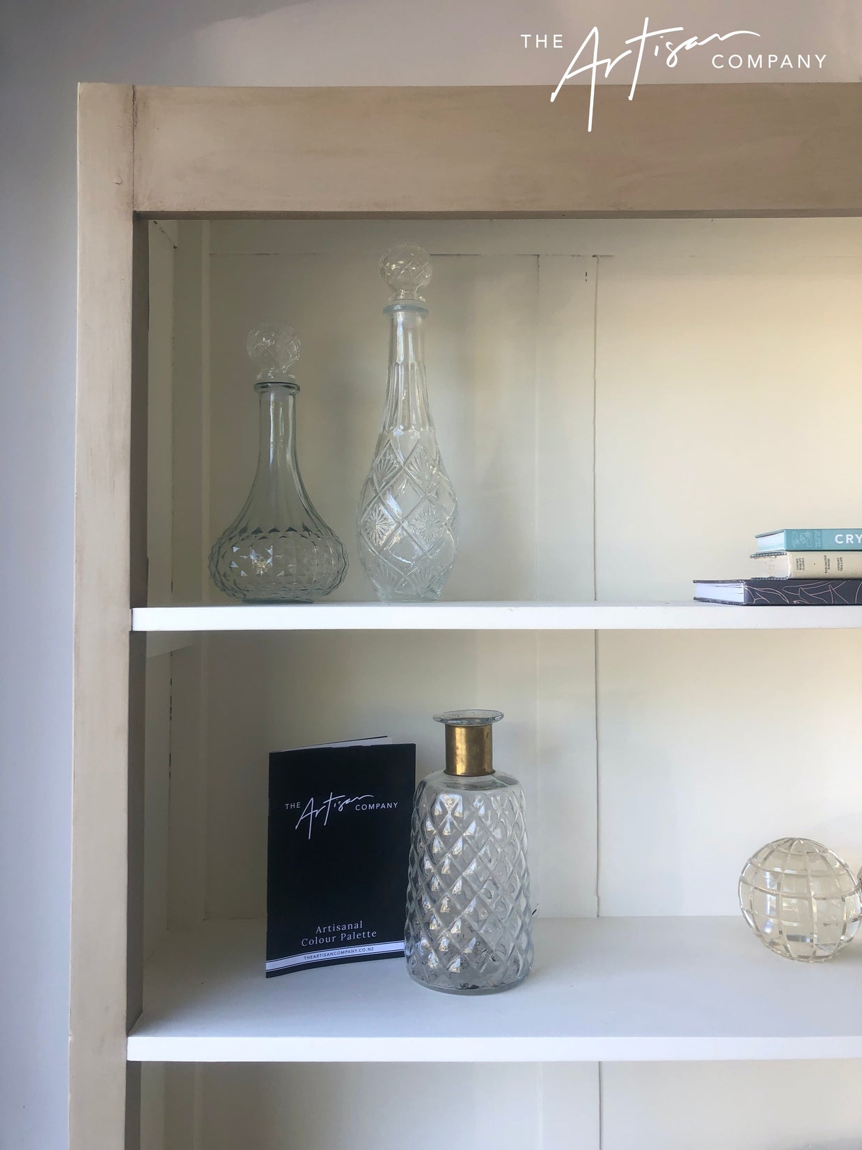 Not For Sale - Commissioned Bookcase in Artisan Premium Chalk Paint