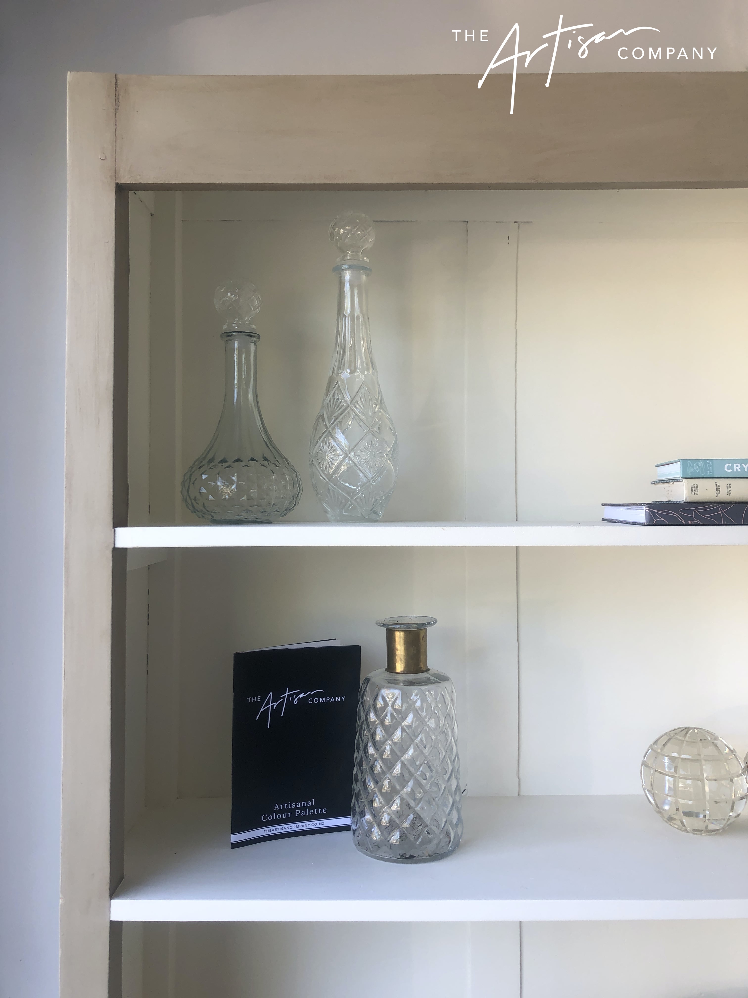Not For Sale - Commissioned Bookcase in Artisan Premium Chalk Paint