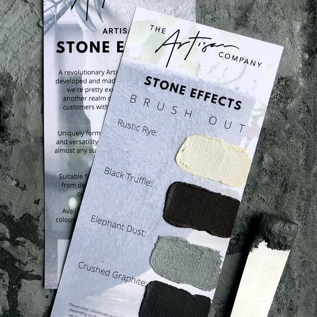 Stone Effect - Mini Brush Outs