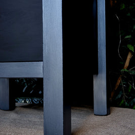 Not For Sale - Bedsides in Carbon Black and Pewter Metallic Creme