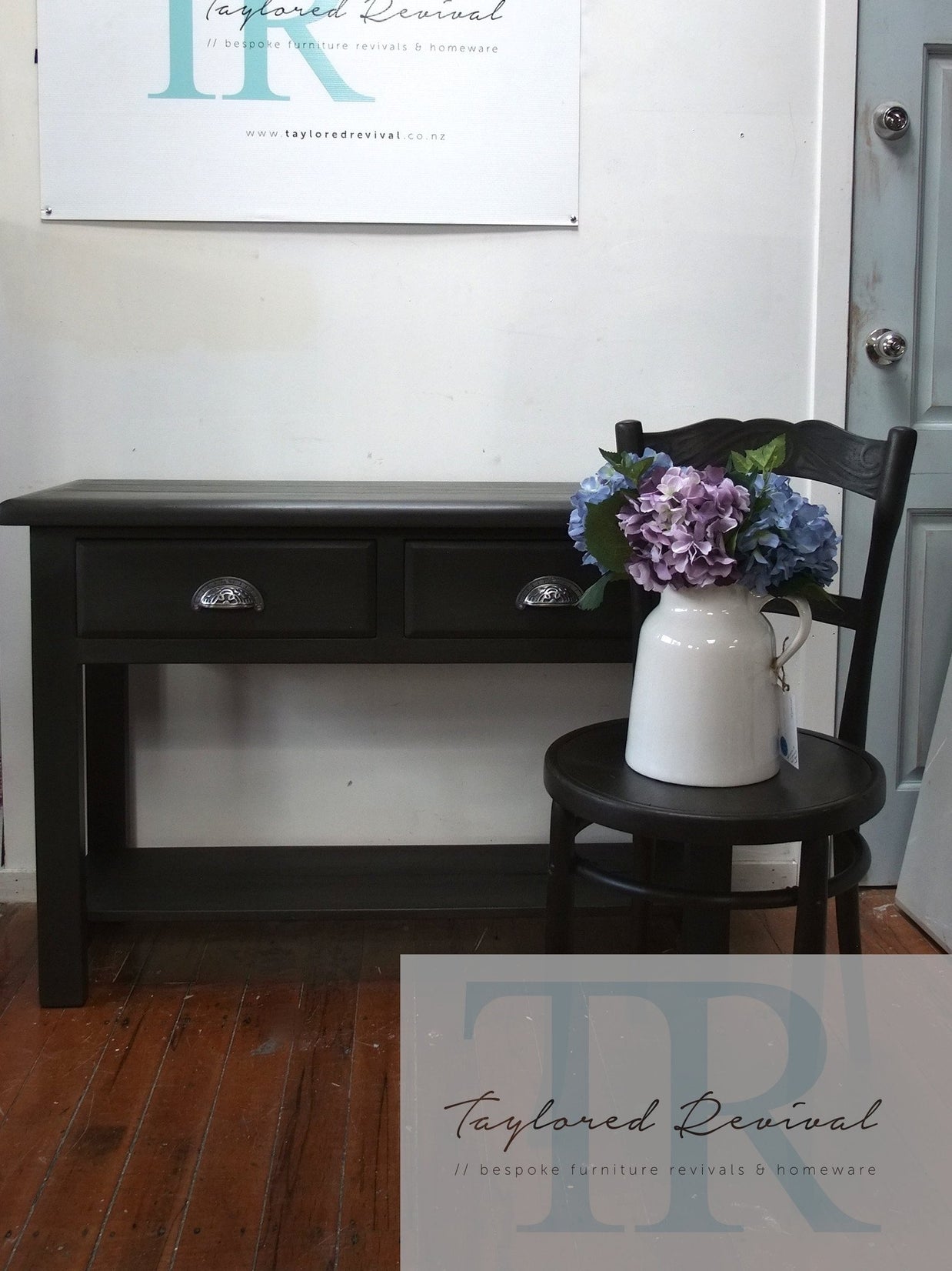 Commissioned Hall table & Bentwood