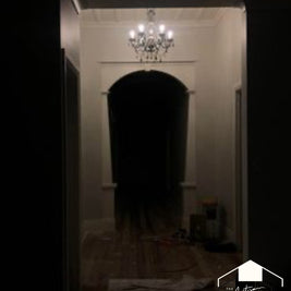 Plastic to Fantastic: Plastic Chandelier to Metallic Beauty by Christine H
