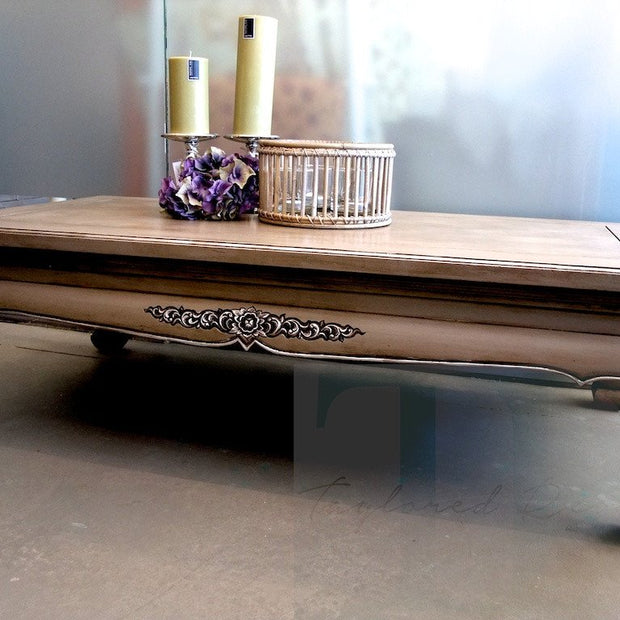 Not For Sale - Commissioned Coffee Table hand painted in Coco