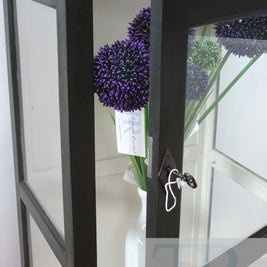 Commissioned glass display cabinet