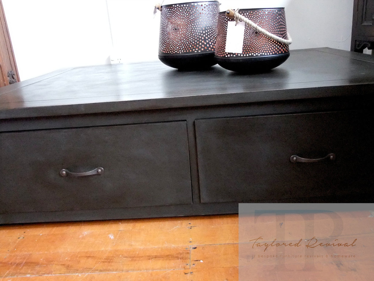 Not For Sale - Commissioned Coffee table in Graphite