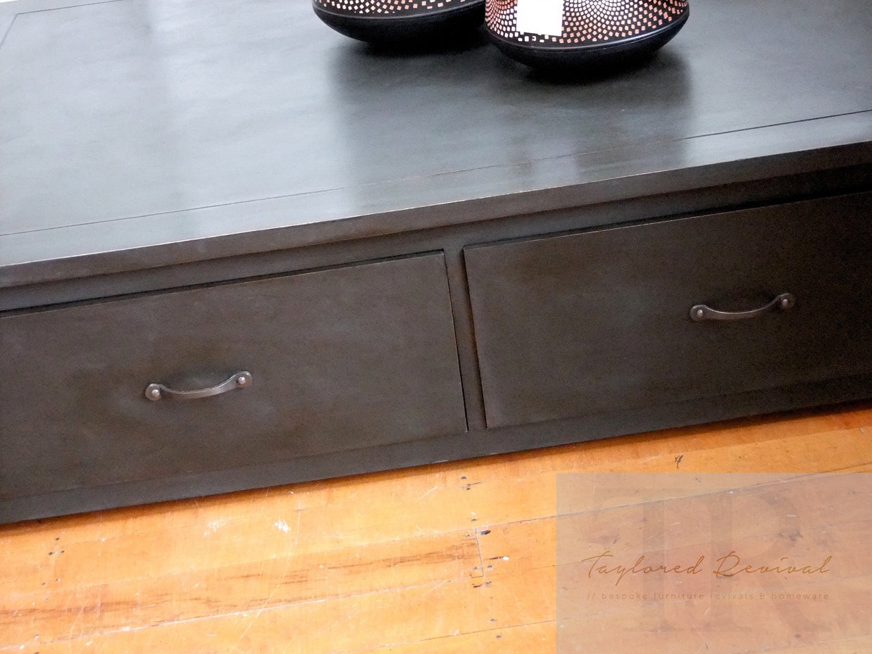 Not For Sale - Commissioned Coffee table in Graphite