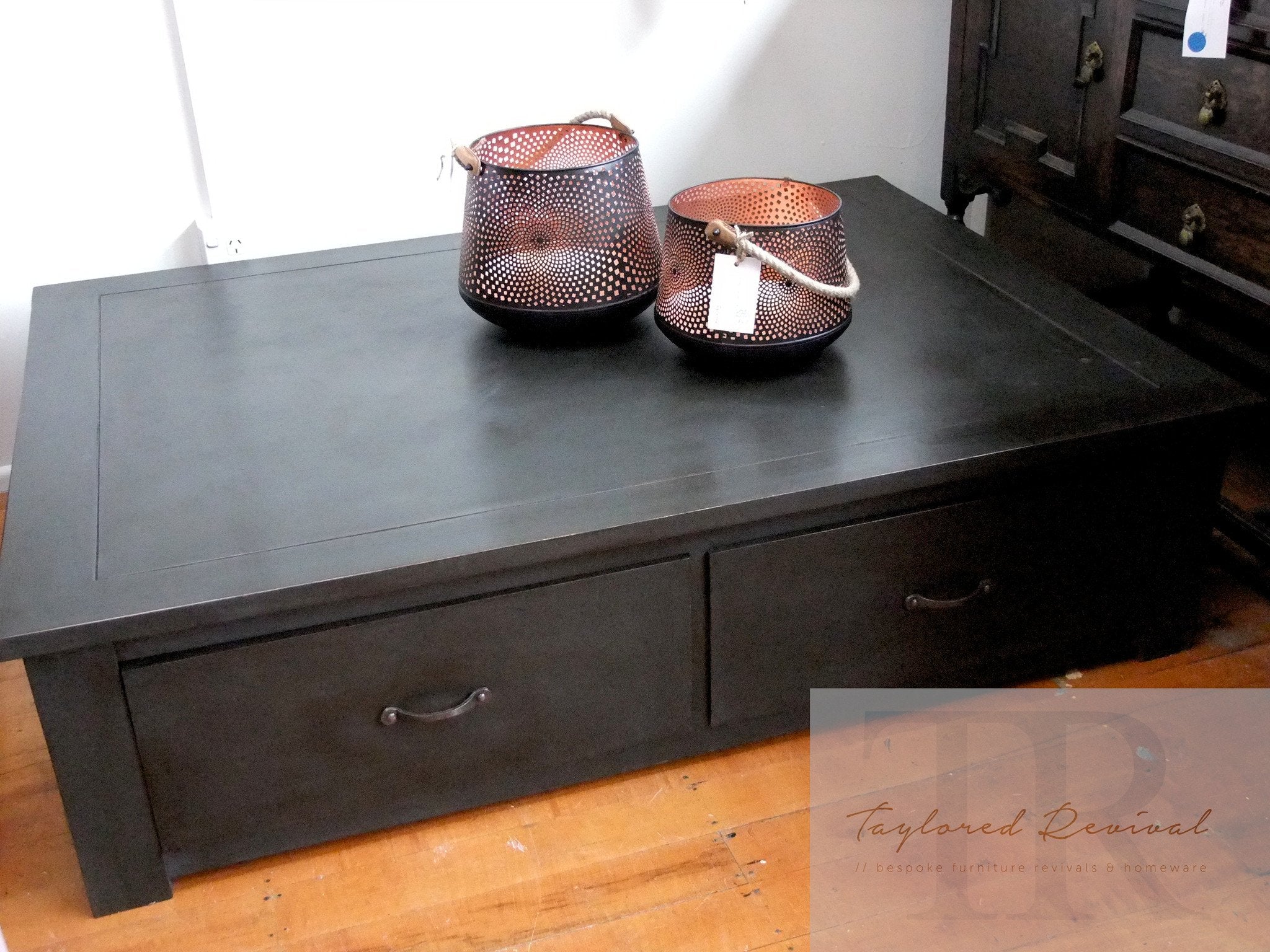 Not For Sale - Commissioned Coffee table in Graphite