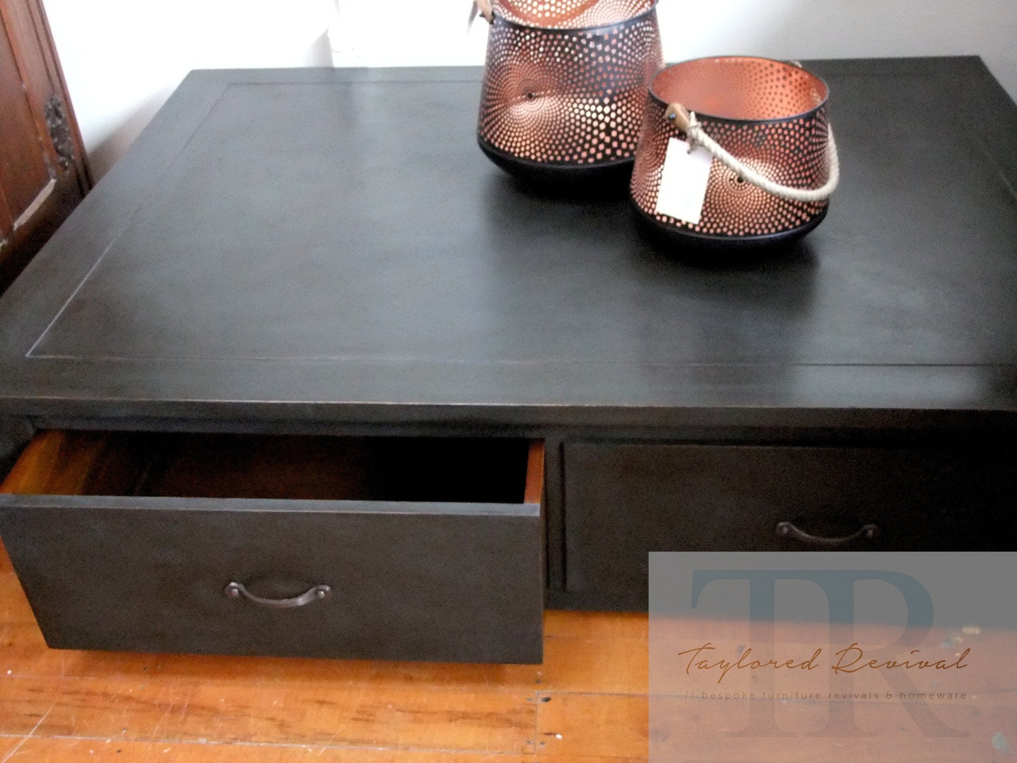 Not For Sale - Commissioned Coffee table in Graphite