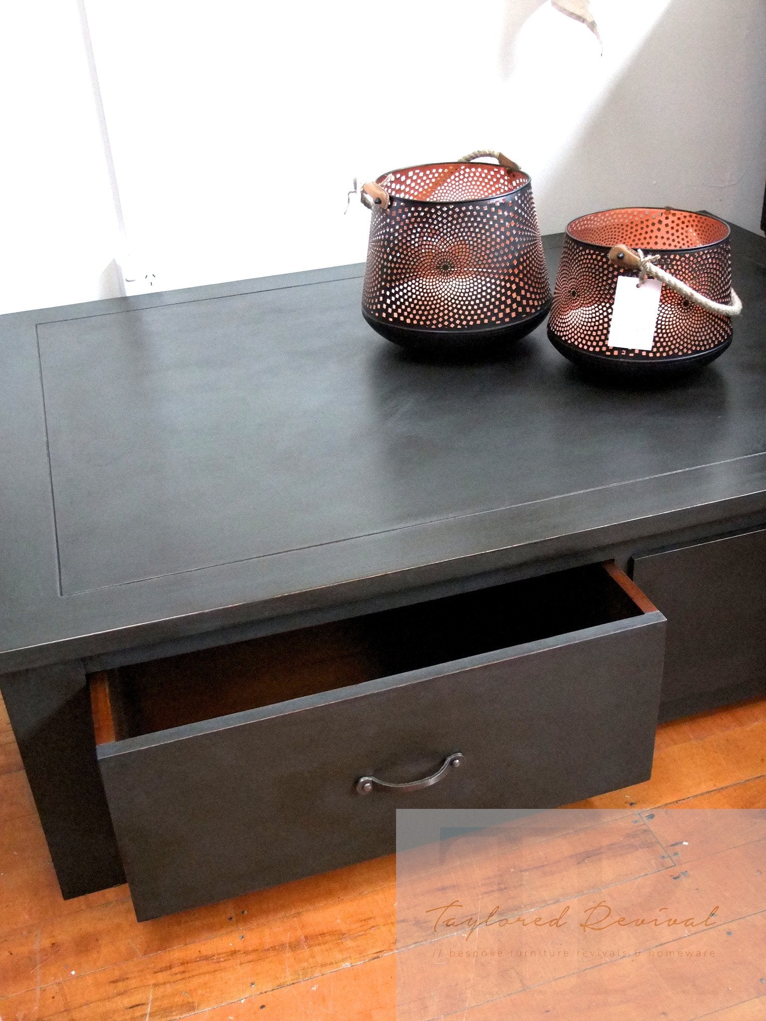 Not For Sale - Commissioned Coffee table in Graphite